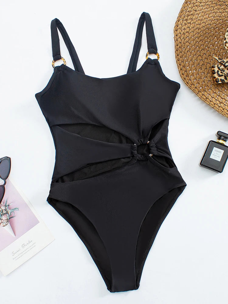 Isabella One Piece - Black